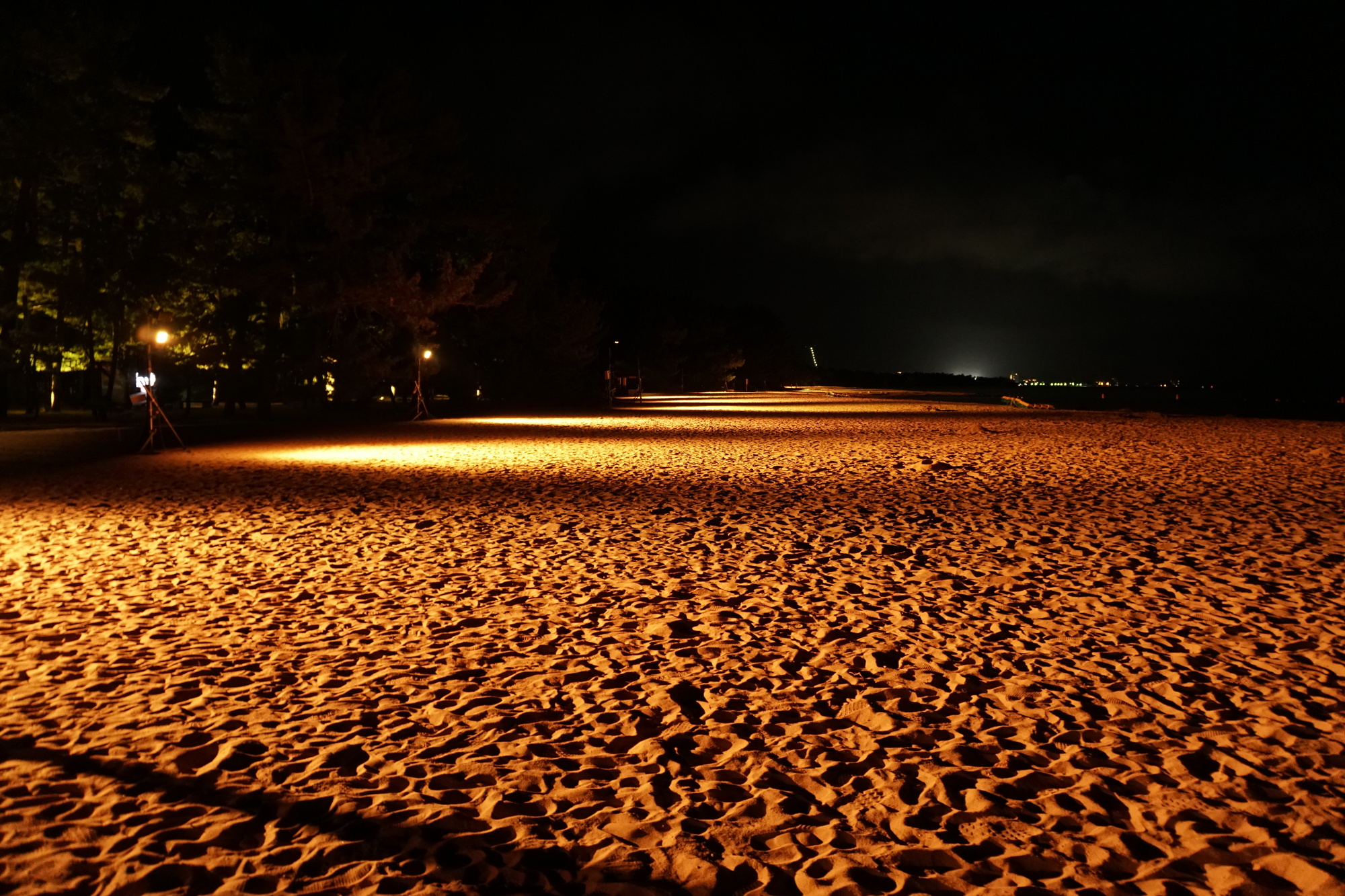 天橋立開眼　夜